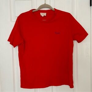 Sezane Paris Embroidered Conrad Shirt